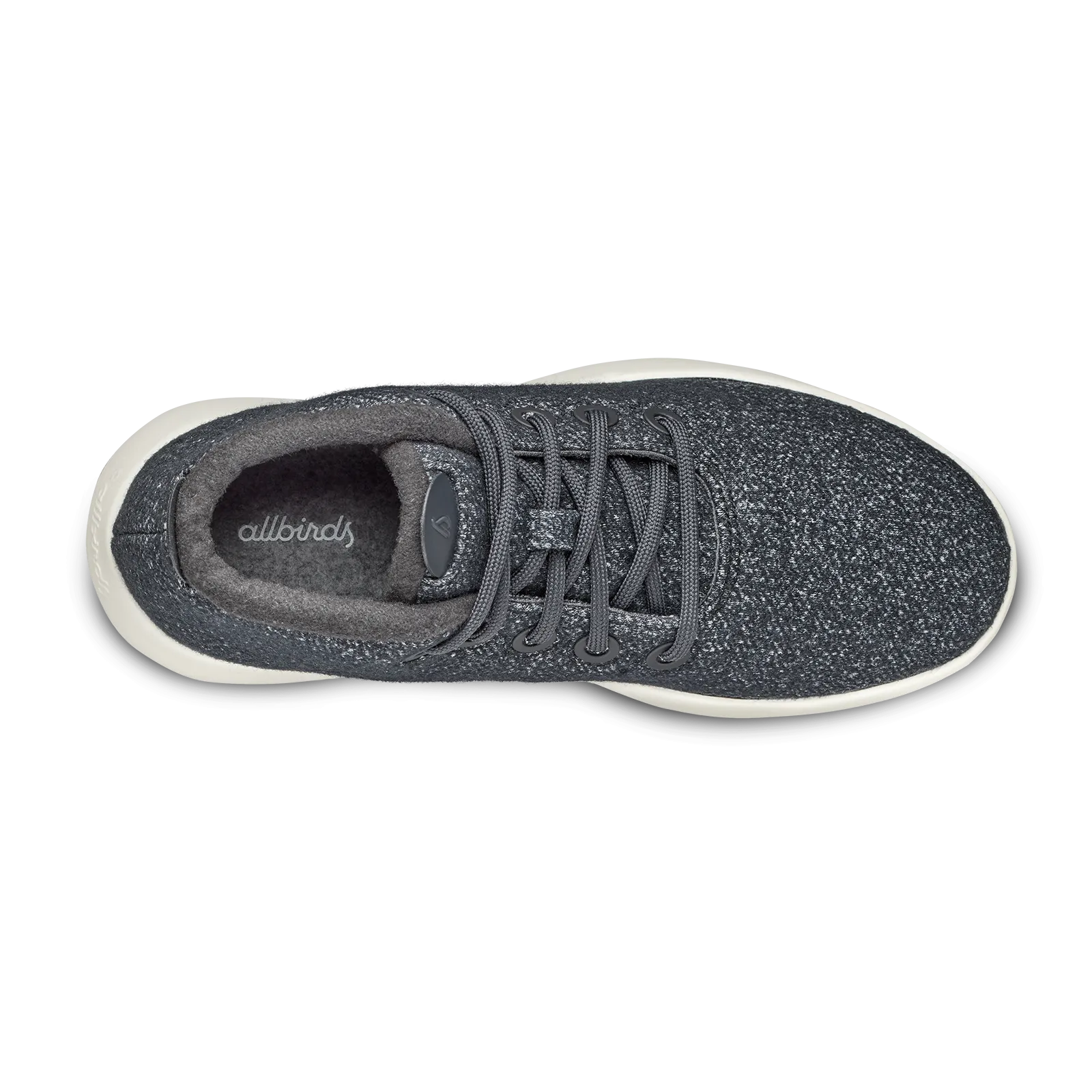Women's Wool Runner-up Mizzle - Dark Grey (Natural White Sole) Soft midsole Well-known