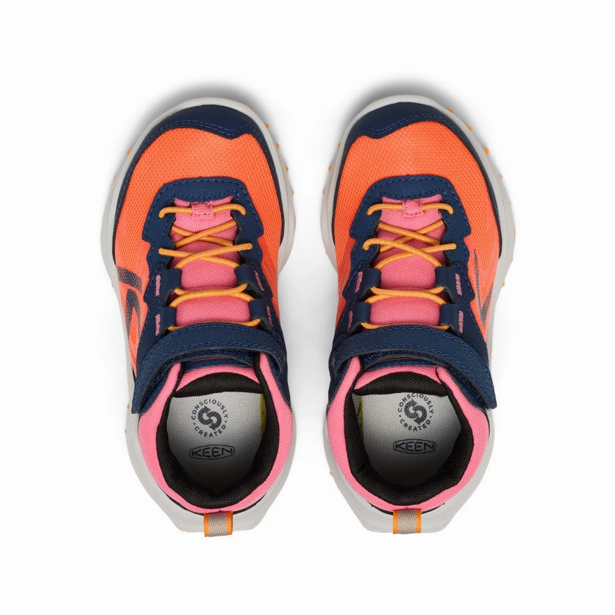 Cool Look Little Kids' Zionic Waterproof Hiker  |  Naval Academy/Nasturtium