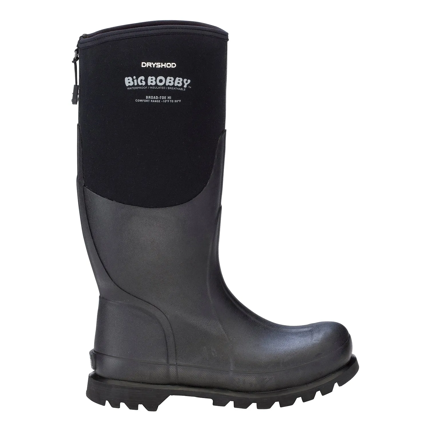 Men's Big Bobby Hi Work Boots BBB-MH-BK Traction Minimalist