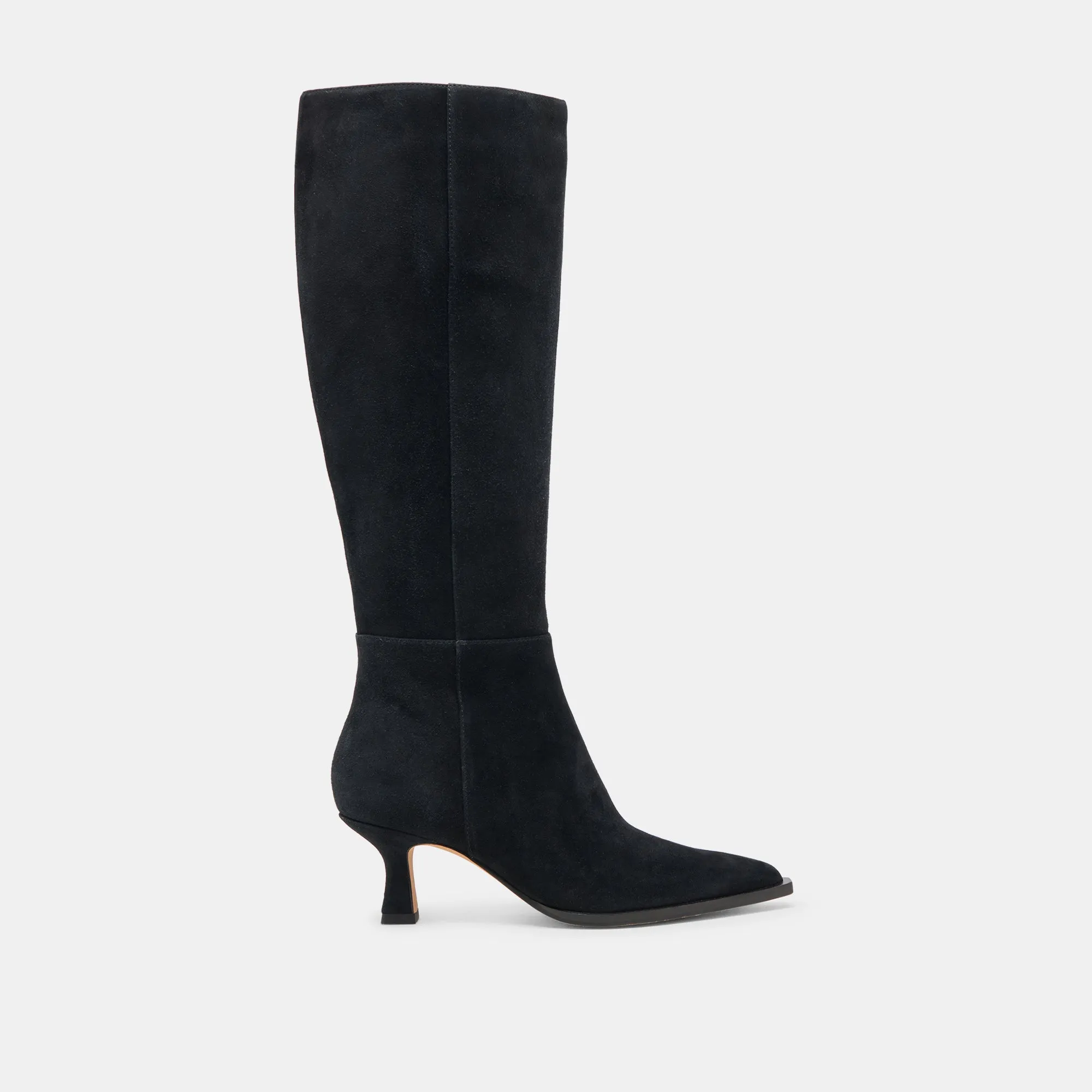 AUGGIE WIDE CALF BOOTS ONYX SUEDE Go Mode Ultra Responsive Cushion
