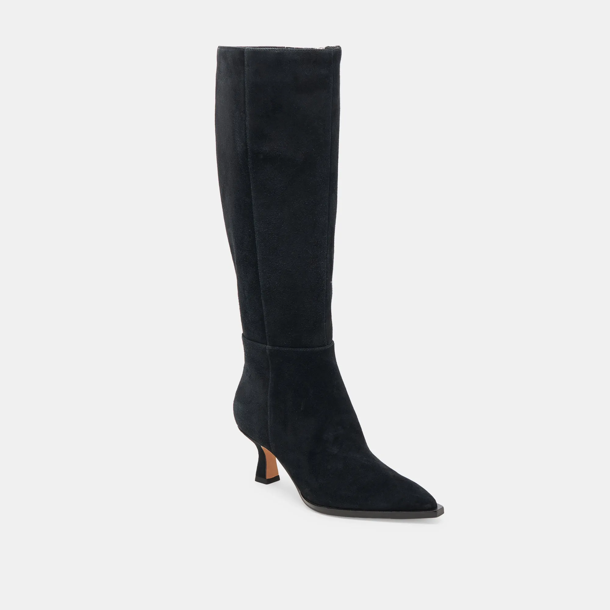 AUGGIE WIDE CALF BOOTS ONYX SUEDE Weatherproof Design