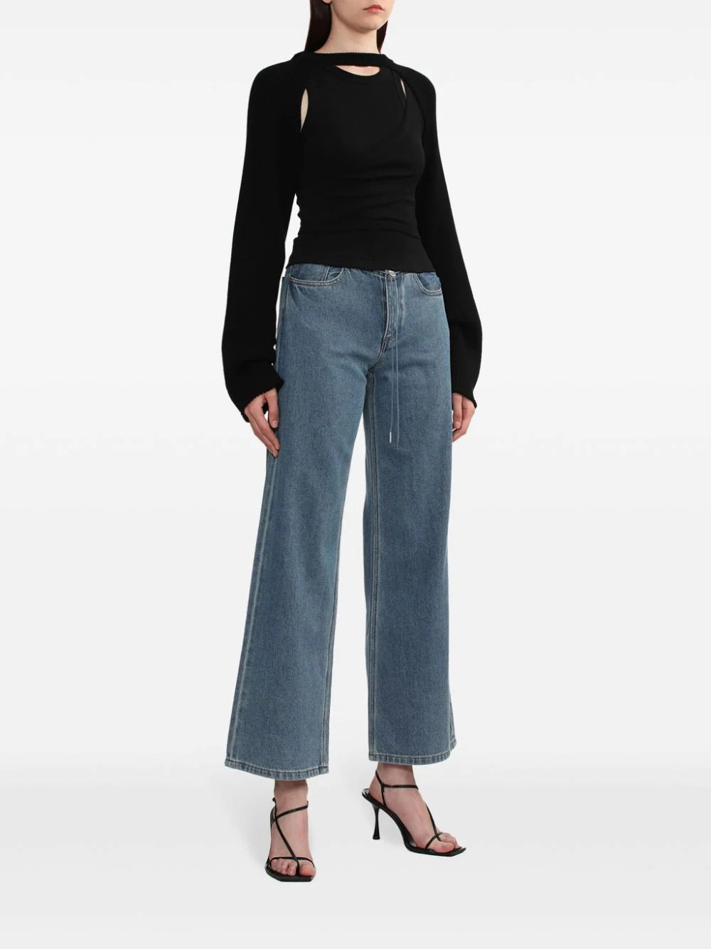 Cool Jean in Classic Blue Weekend Getaway Outdoor Adventure Picnic Style Unisex Fashion