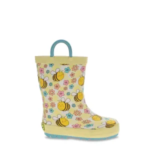 travelers' mules Girls' Bee Happy Rain Boot 24108239