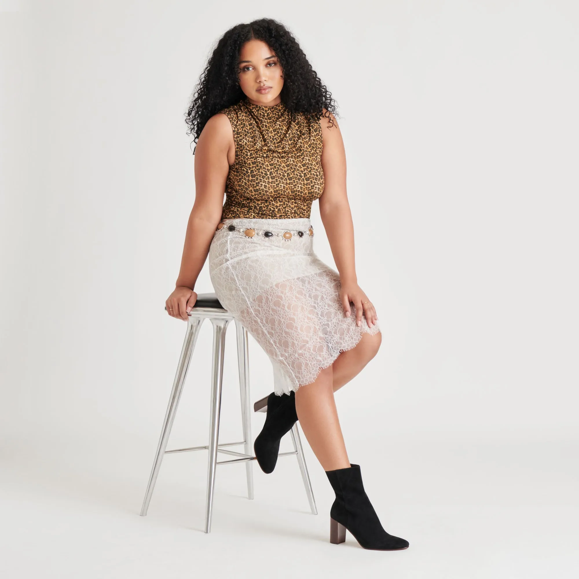 Anti Static Lining SUZY BOOTIES ONYX SUEDE