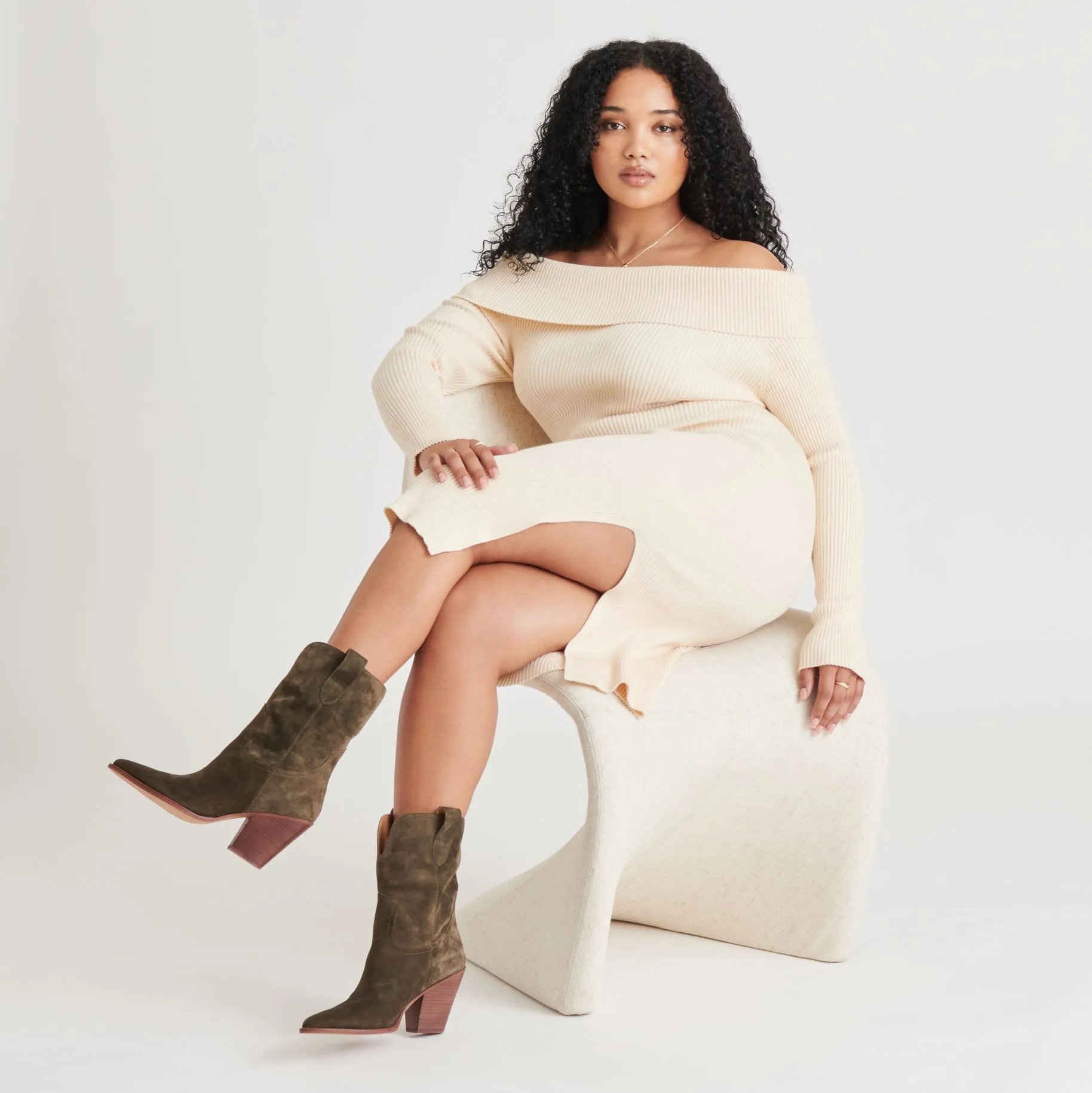 JESSEY BOOTS MOSS SUEDE Flexible sole construction Tension Balanced Design