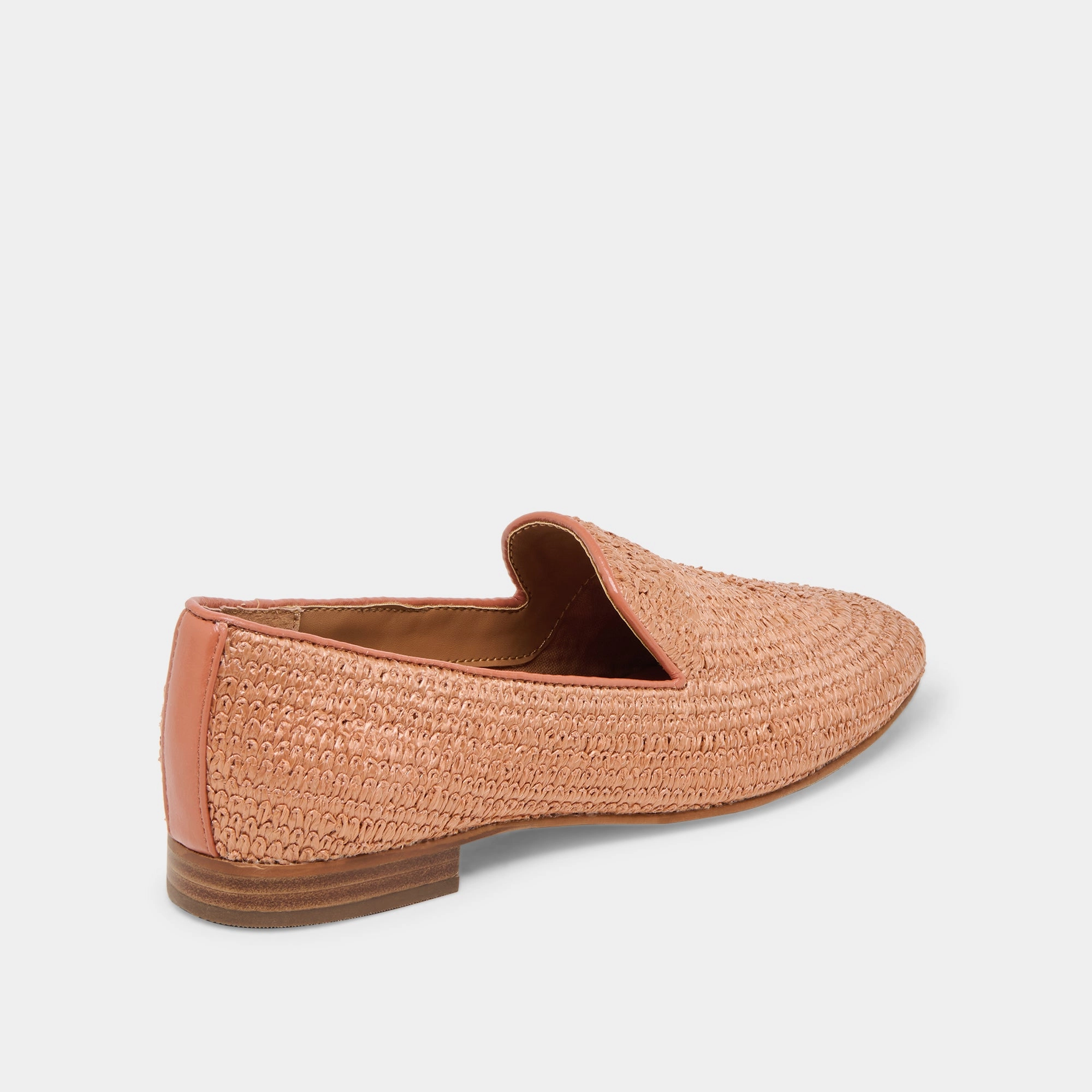Smart Design Luxury Sandals BAYLEN FLATS MAPLE WOVEN RAFFIA