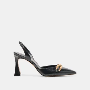 Comfort Driven Design Multi Directional Grip MALIK HEELS MIDNIGHT CRINKLE PATENT