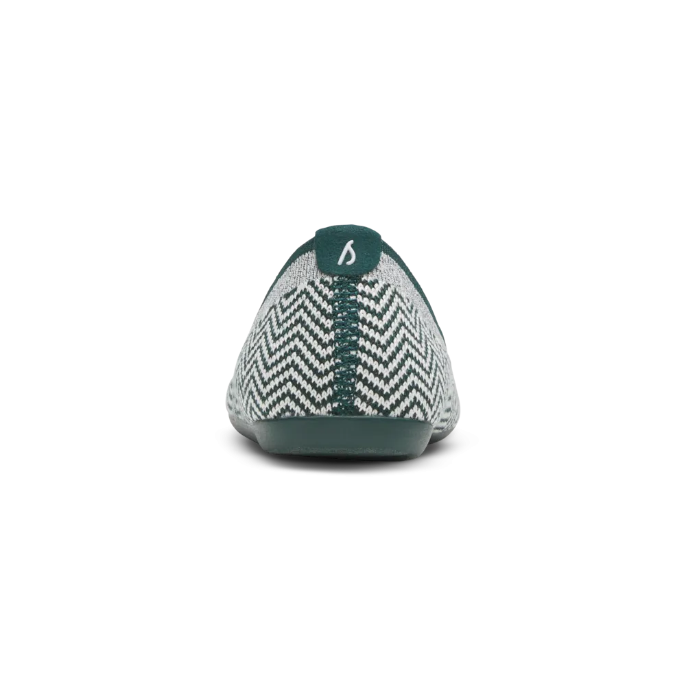 Farm Visit Easy Fit Women's Tree Breezer Knit - Twilight Teal/Twilight White