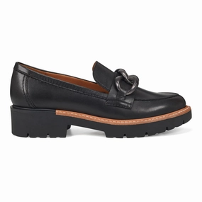 Foot Health Zalor Round Toe Lug Sole Casual Slip-on Loafers