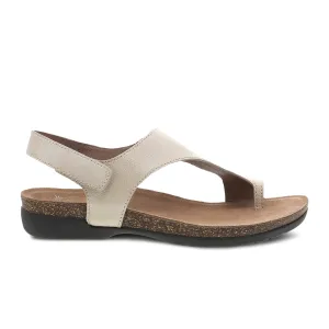 Dansko Reece Backstrap Sandal (Women) - Linen Milled Burnished Quick Walk Fit Slip On Comfort