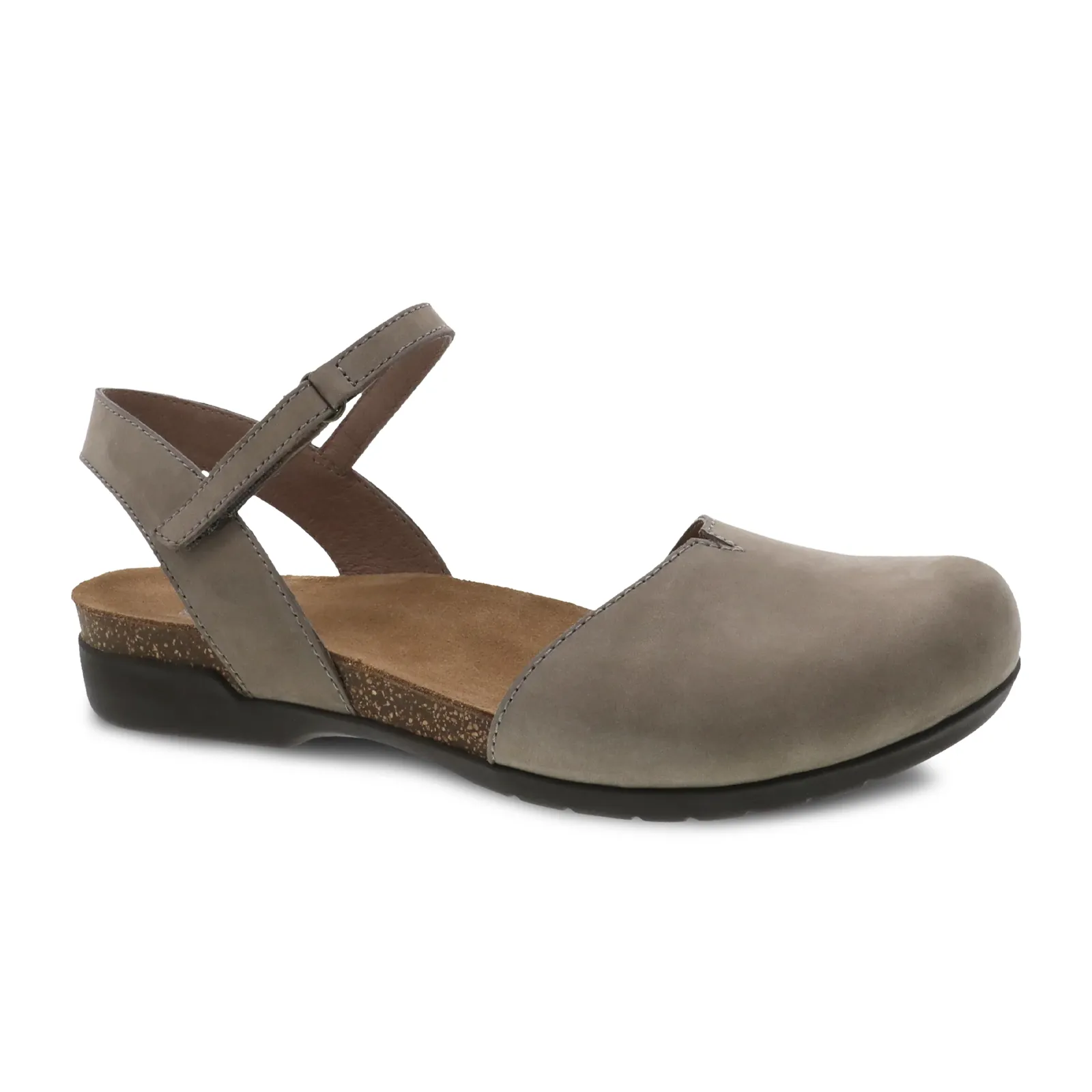 Easy to assemble rubber Dansko Rowan Backstrap Sandal (Women) - Taupe Milled Nubuck