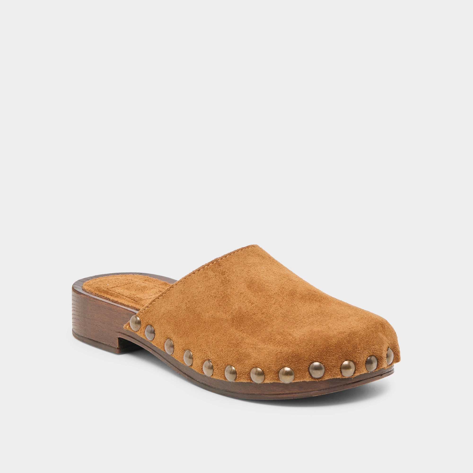 ALANIS FLATS CHESTNUT SUEDE Fashionable On Point