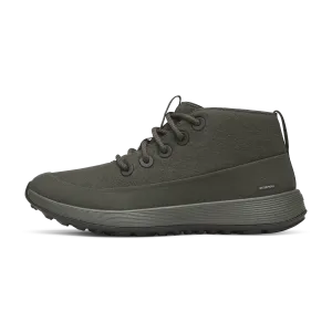 Men's Wool Runner NZ Mid Waterproof - Dark Jungle (Dark Jungle Sole) Slip-resistant support Layered Traction Grid