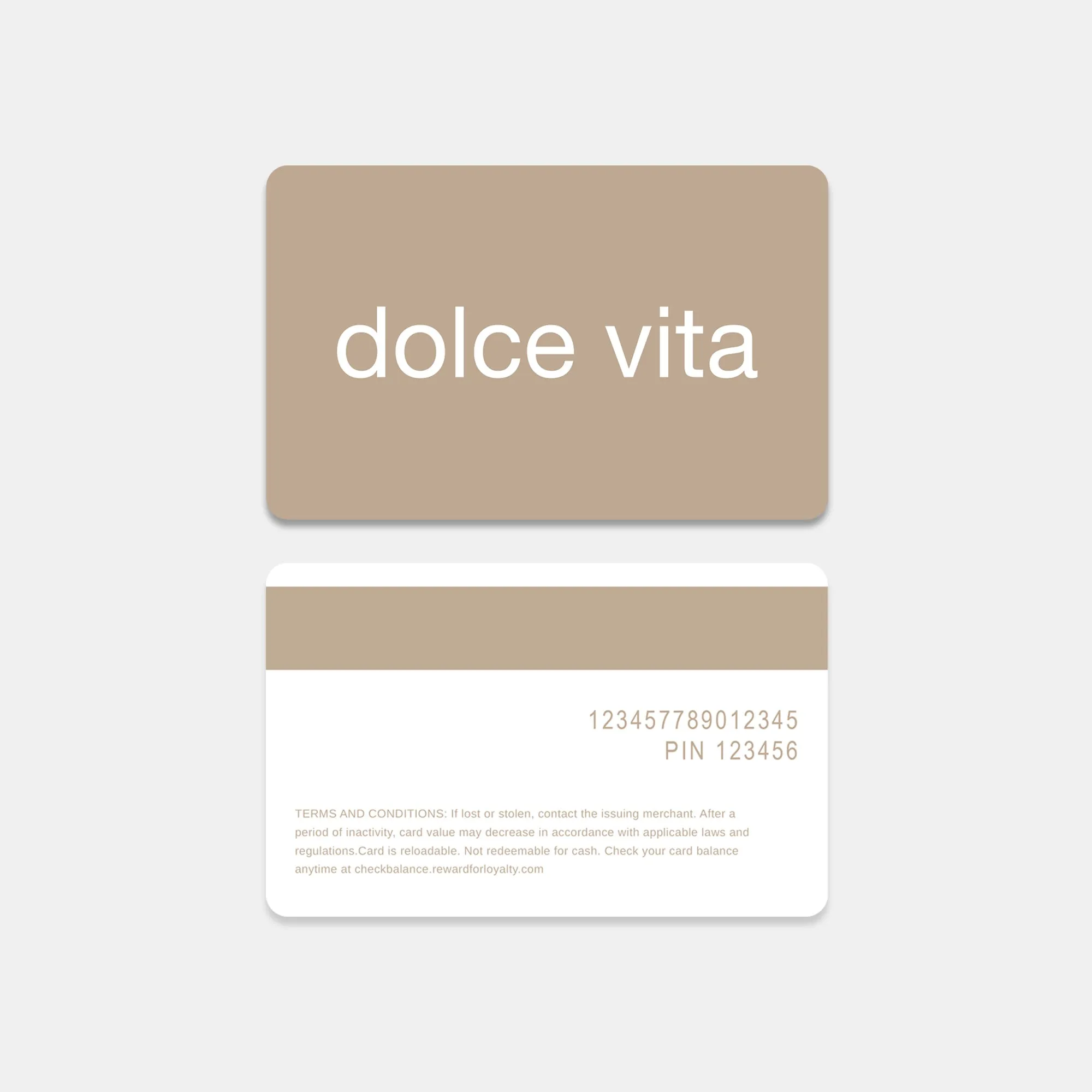 DIGITAL GIFT CARD Modern Shock absorption Water Repellent