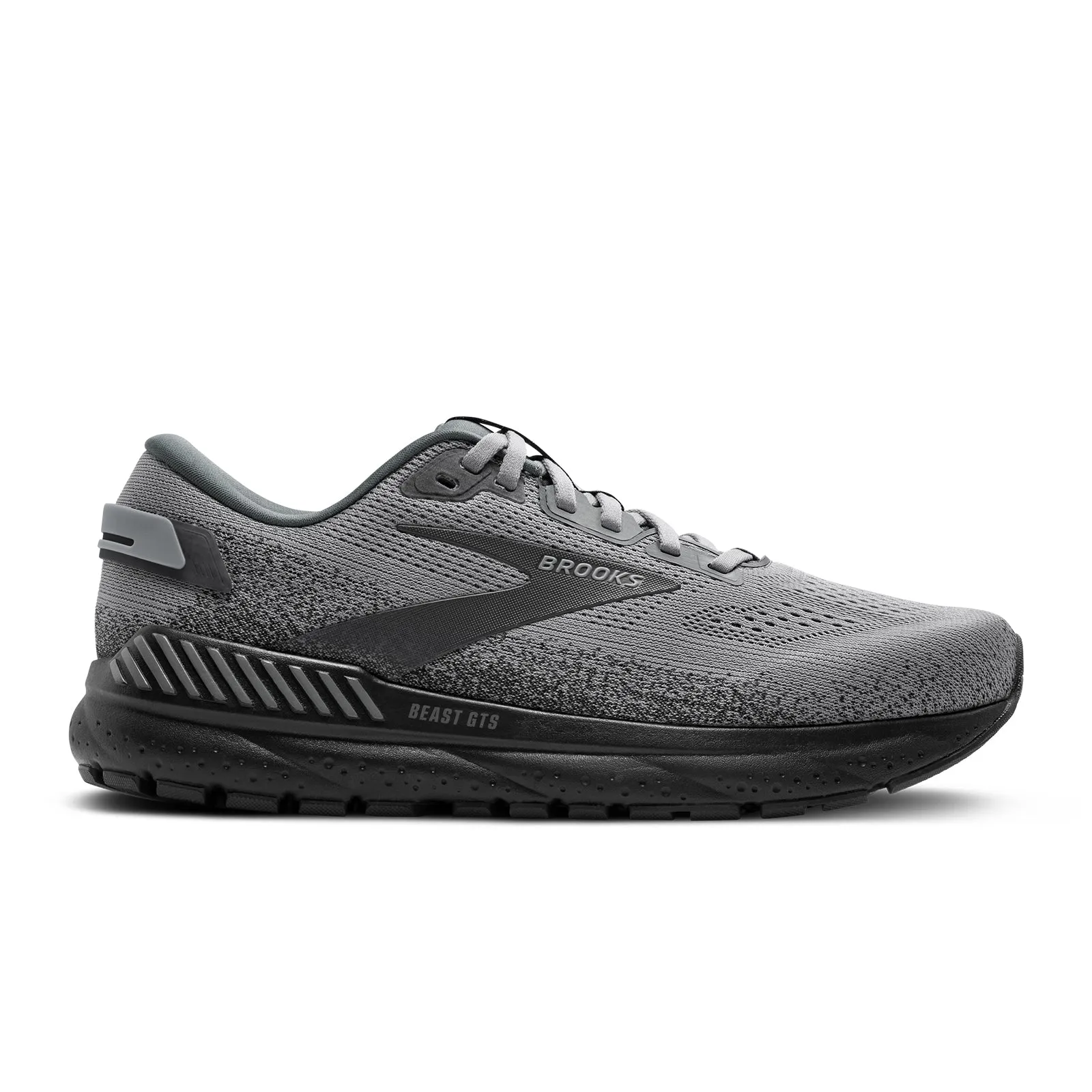 Brooks Beast GTS 24 Running Shoe (Men) - Primer Grey/Ebony Seamless Feel
