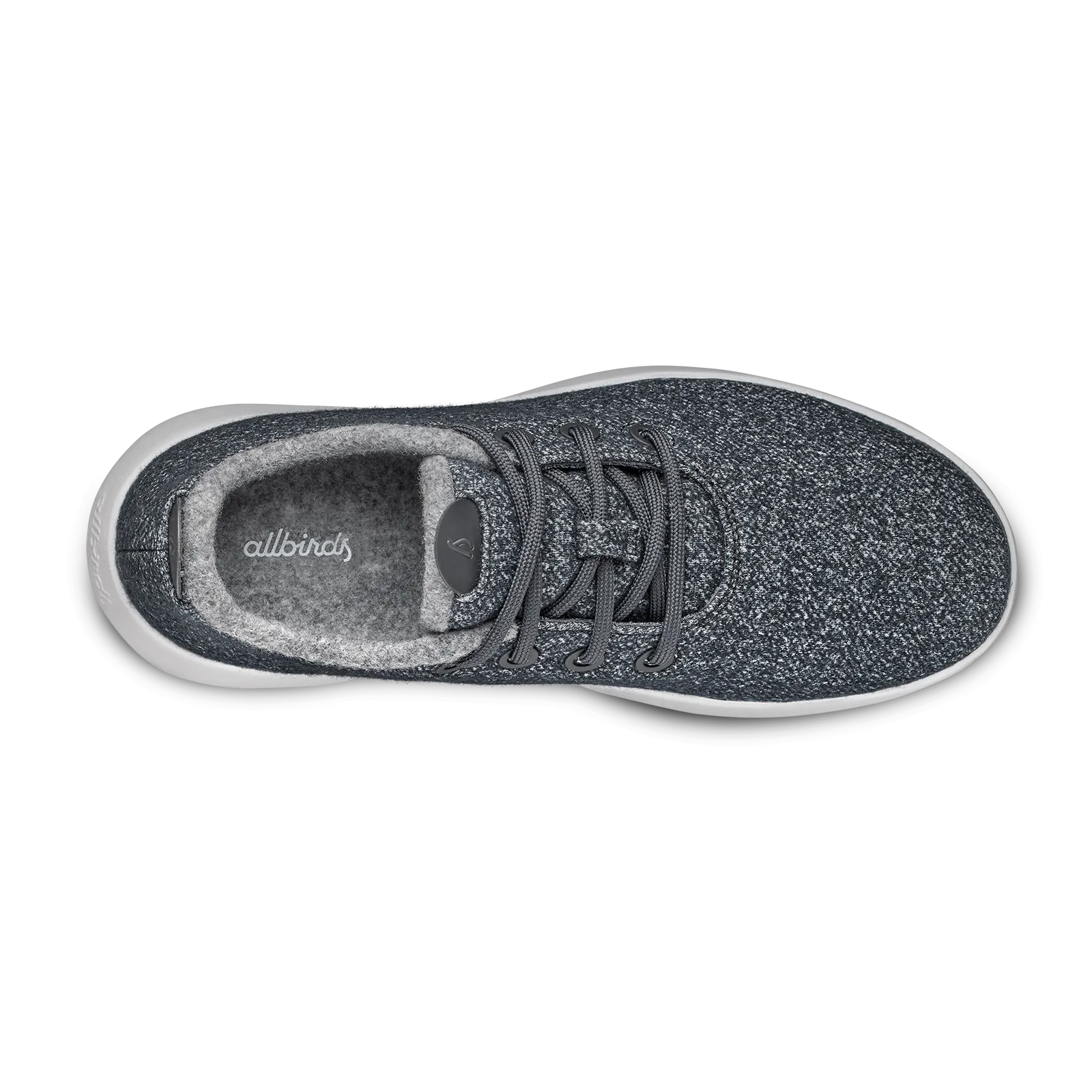 Women's Wool Runner Mizzle - Dark Grey (Light Grey Sole) coldest cold - weather