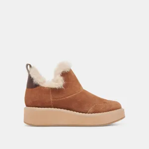 ARDY PLUSH H2O BOOTIES PECAN SUEDE Non Stretch Upper Bounce Technology
