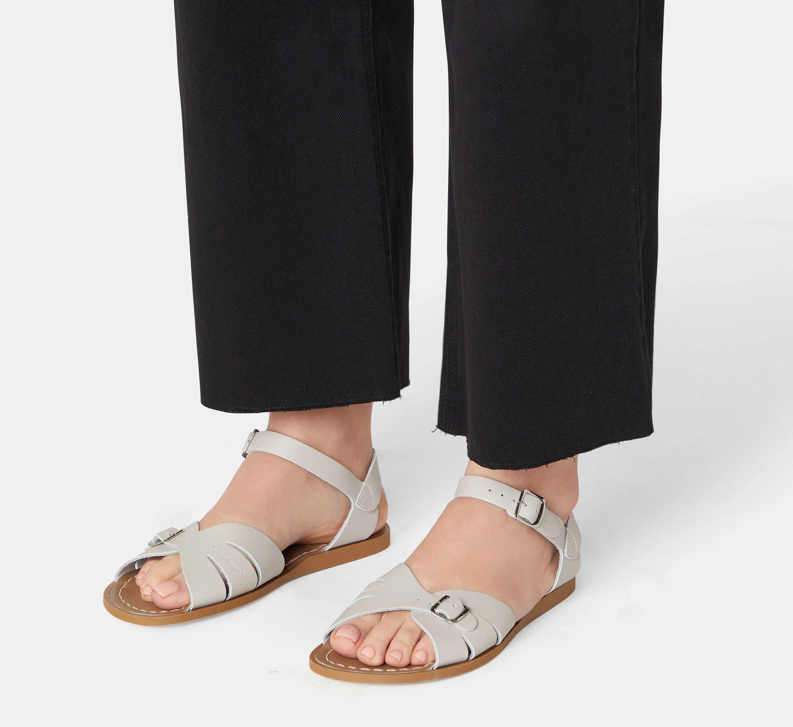 Metal Shine Light Outdoor Shoes Classic Stone Womens Sandal