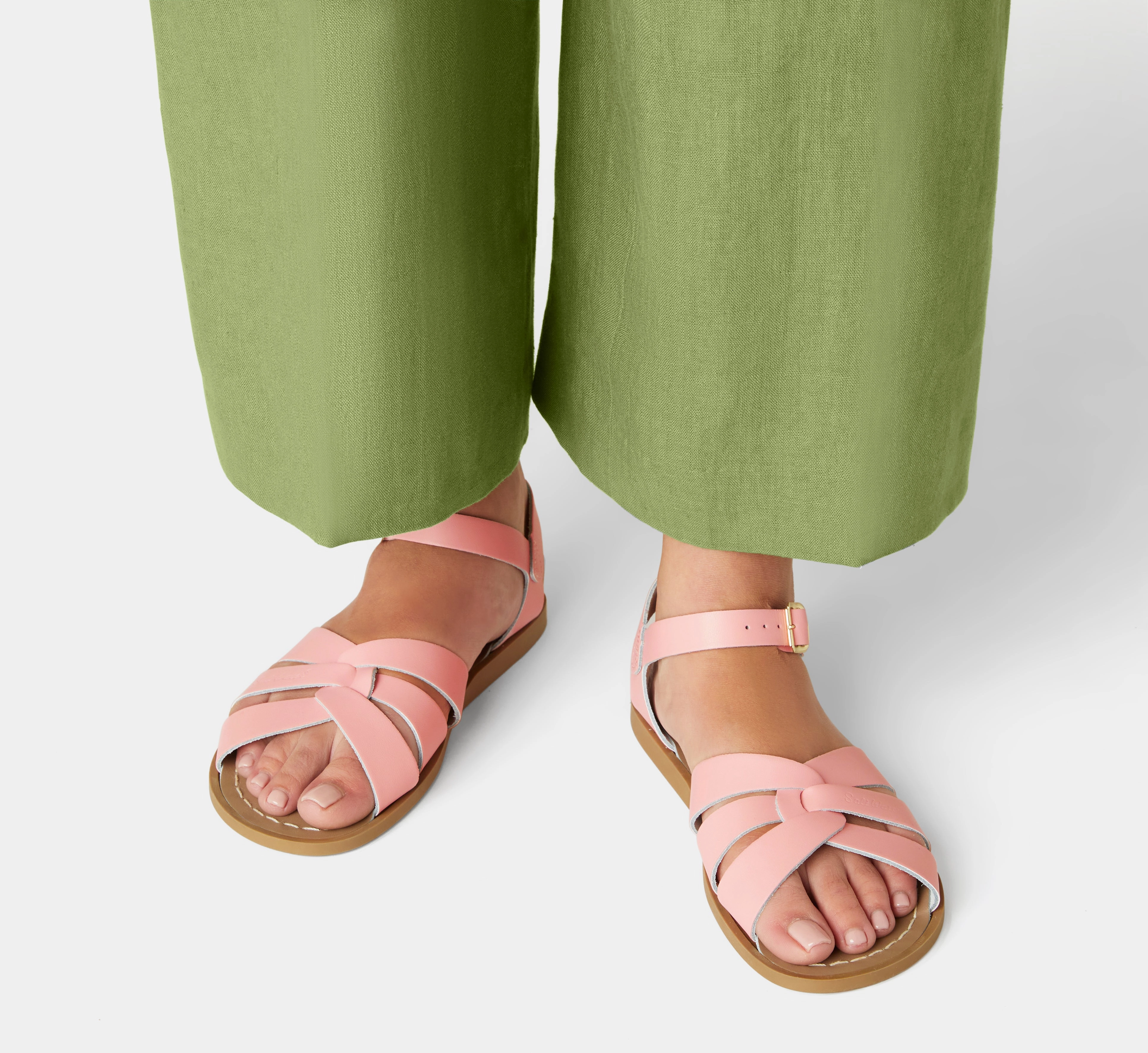 Original Pink Womens Sandal Easy Slip On Energy Returning Heel