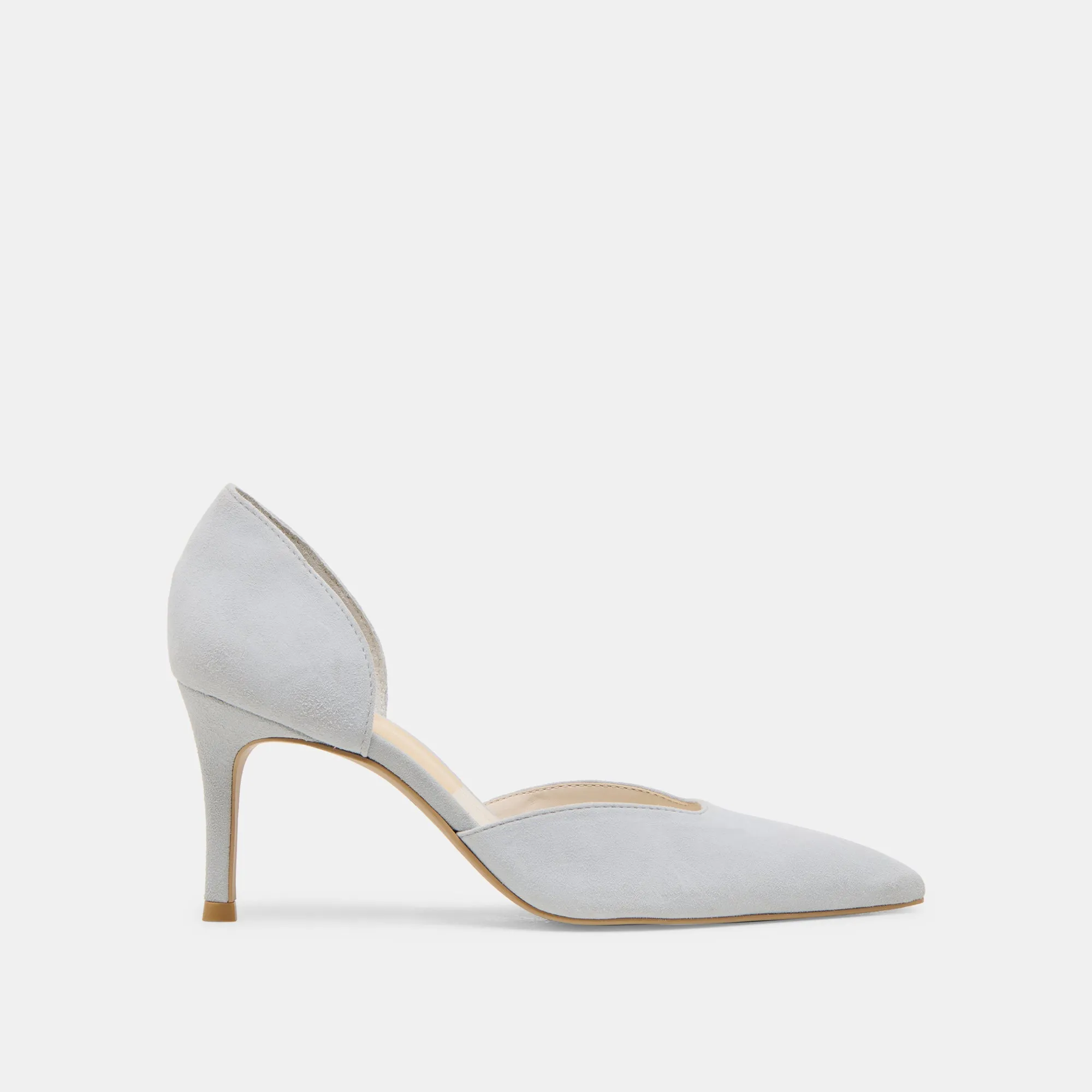 ELOY HEELS LIGHT BLUE SUEDE Playground Ready