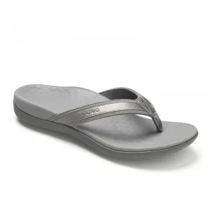 Relaxation Sandals Perfect For Pools Vionic Tide Sandal (Women) - Pewter Metallic