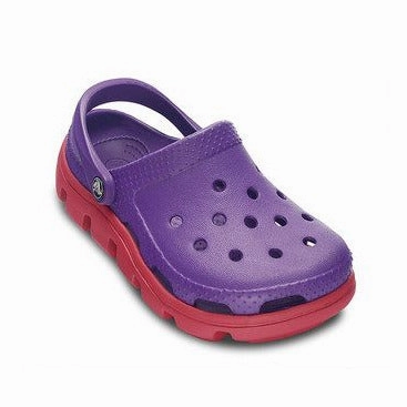 SlipOn Eco Friendly Recycled Materials Crocs Kids Ultraviolet/Raspberry Water Sneaker SHoes