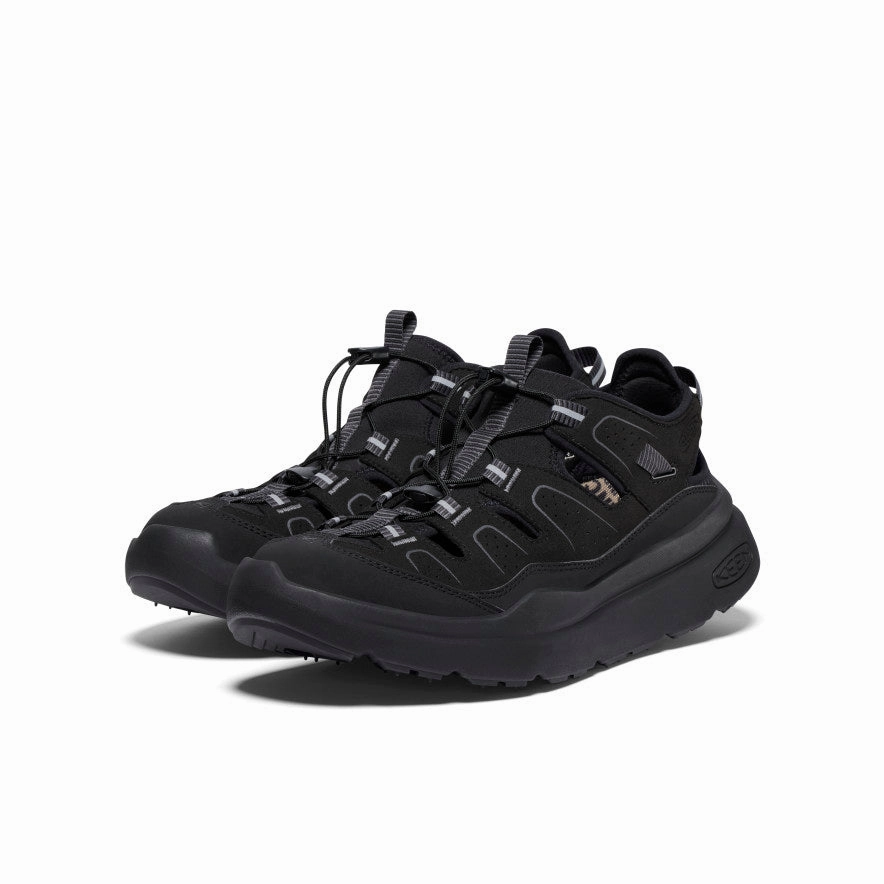Men's WK450 Walking Sandal  |  Black/Black walking shoes Outdoor Walking Comfort