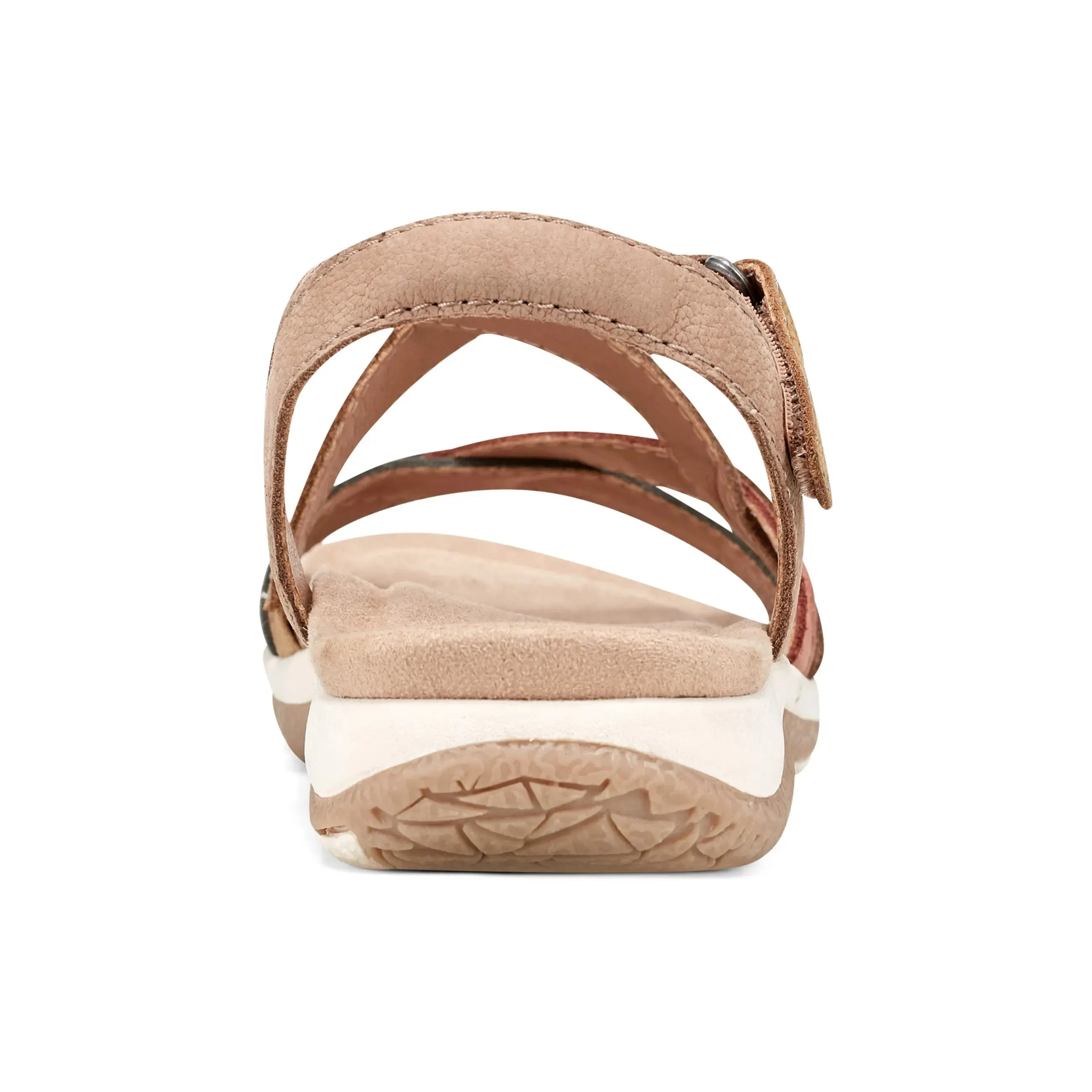 Sterling Casual Strappy Round Toe Flat Sandals Boosted touch