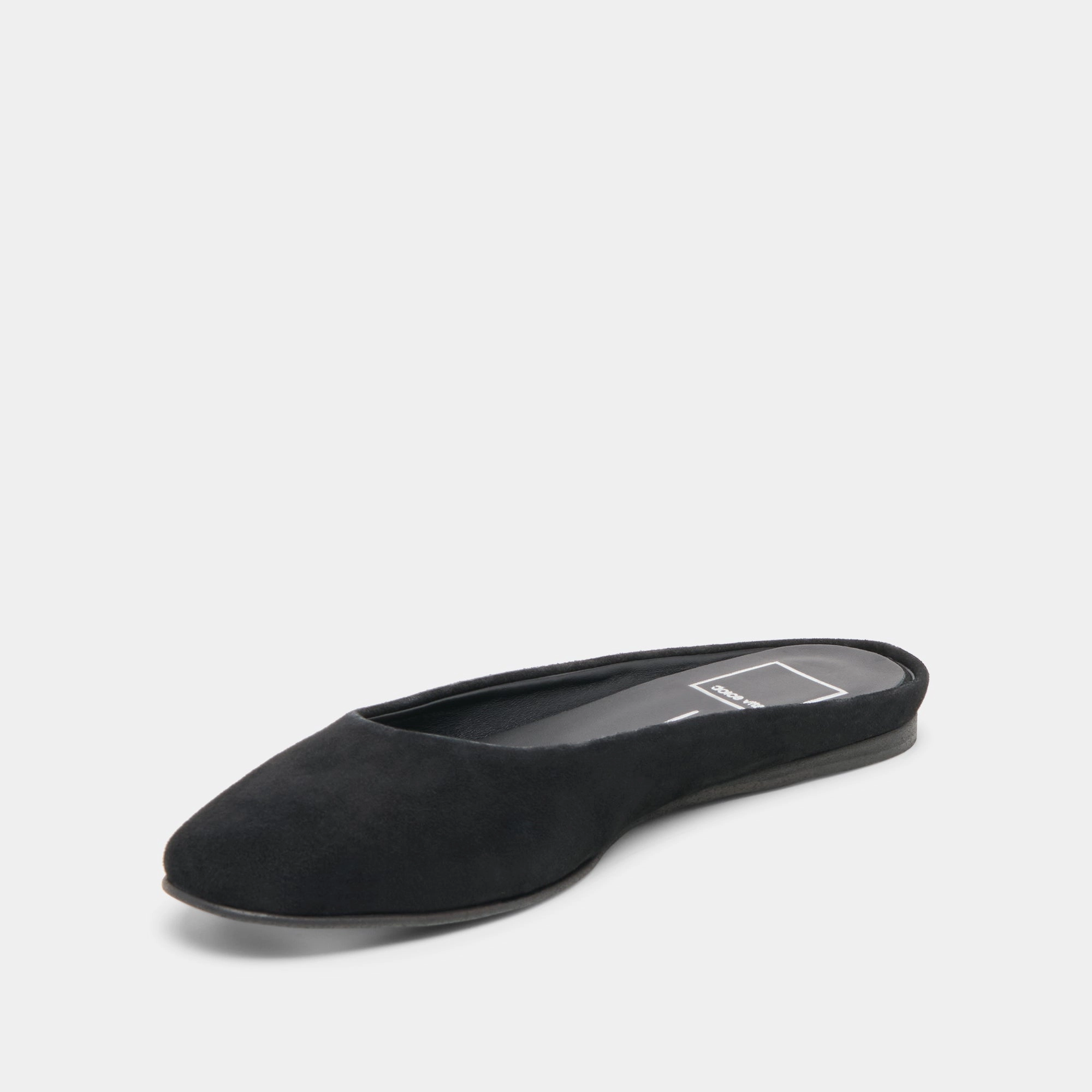 EILA FLATS ONYX SUEDE Grace Spark