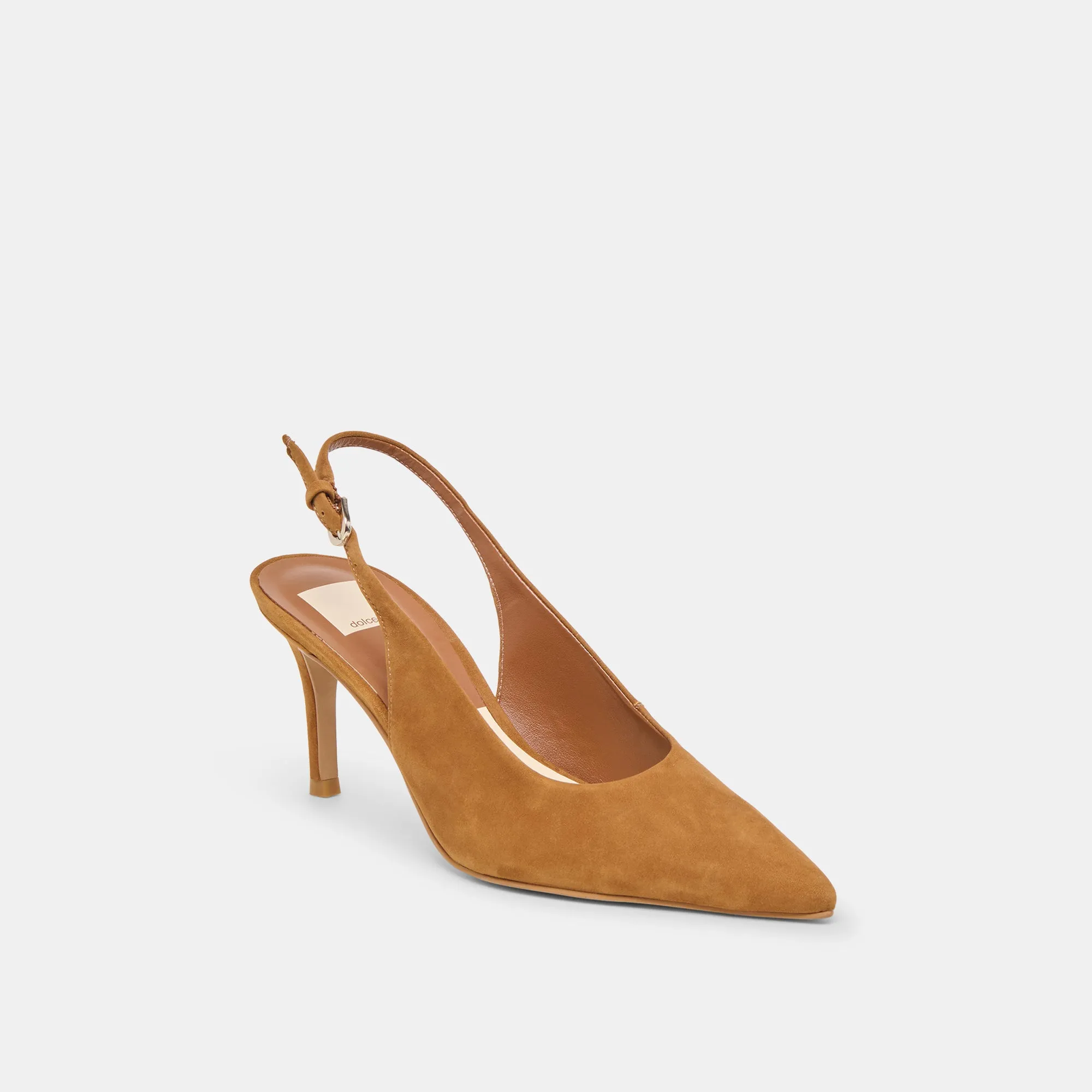 Unbeatable fit Style Casual ELASI HEELS BROWN NUBUCK