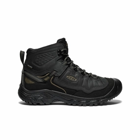 Men's Targhee IV Wide Waterproof Hiking Boot  |  Triple Black Air Flow