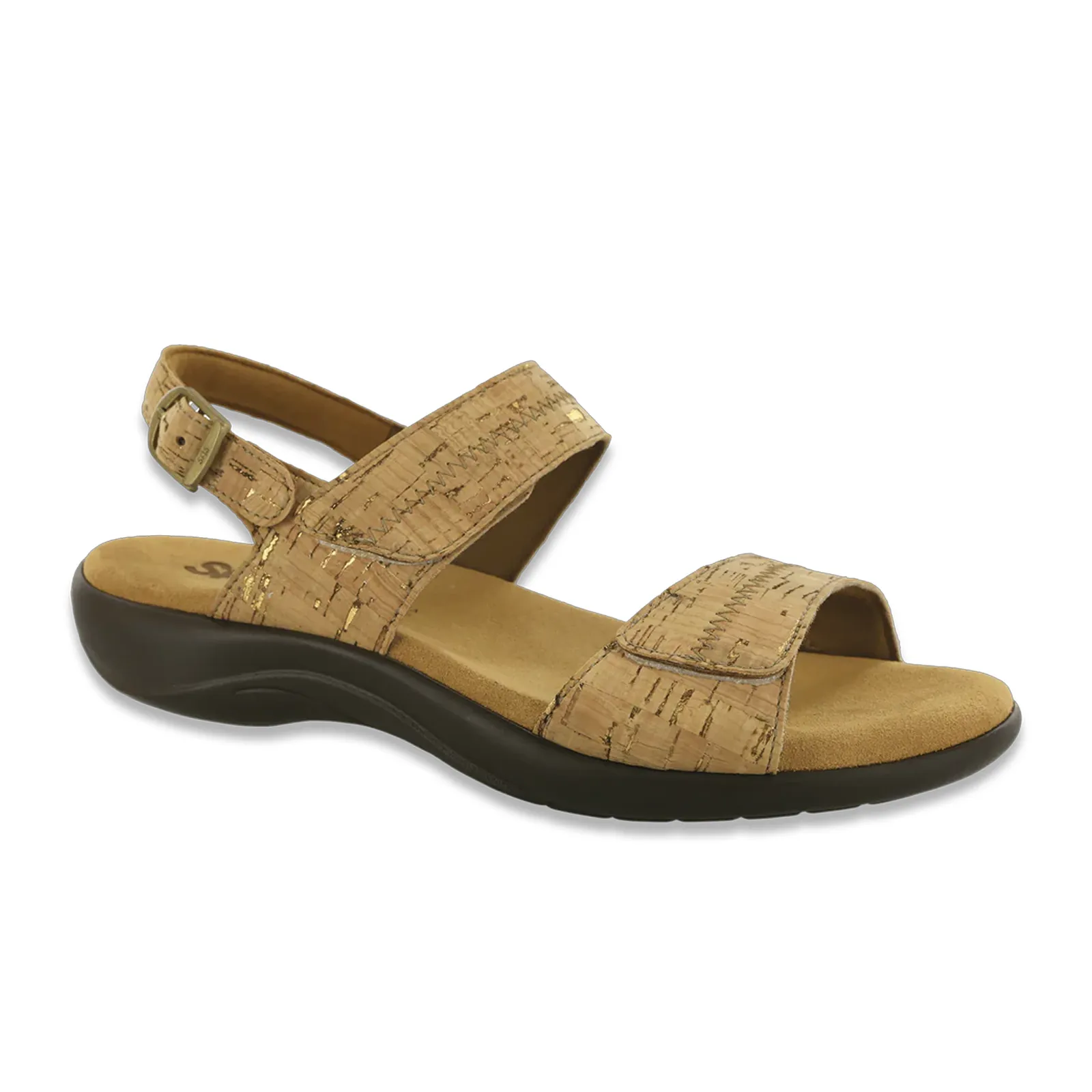 SAS Nudu Backstrap Sandal (Women) - Golden Cork Efficient Use Comfortable Design Features