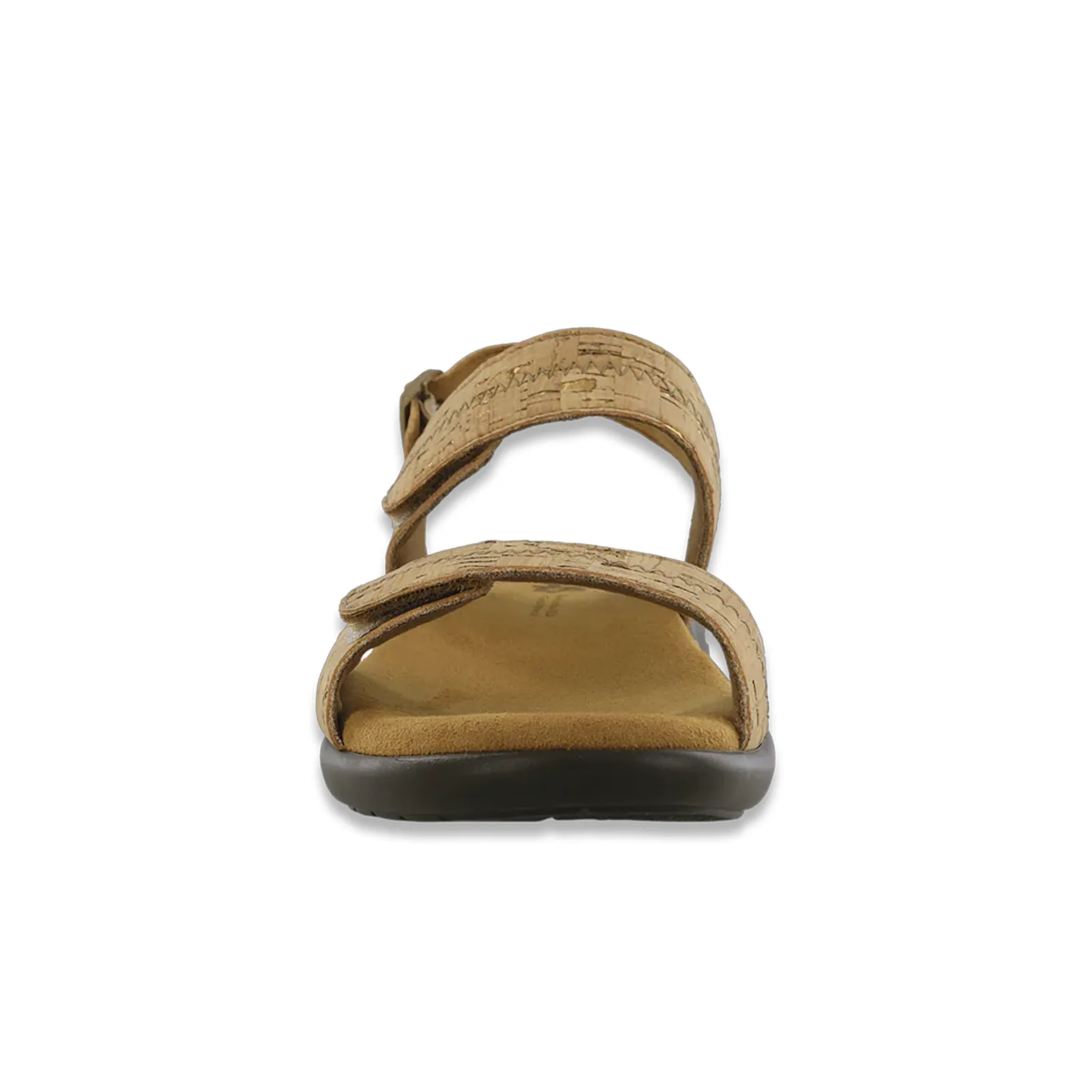 Stretchable Upper SAS Nudu Backstrap Sandal (Women) - Golden Cork