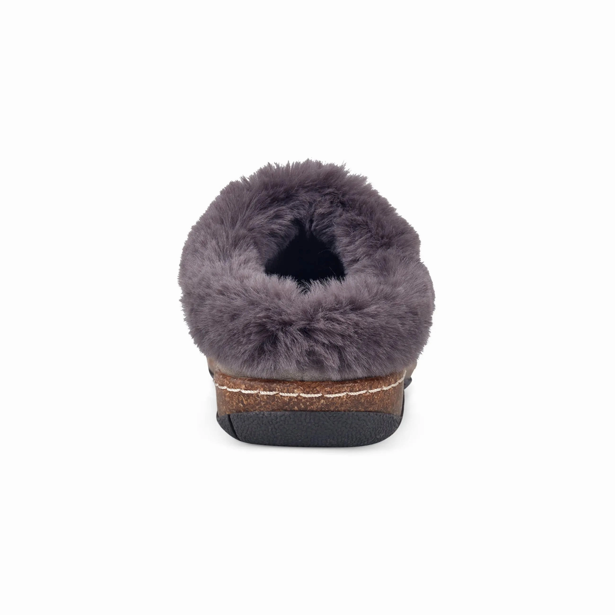 Elena Cold Weather Round Toe Casual Slip-on Clogs Patio Path Supportive Padding