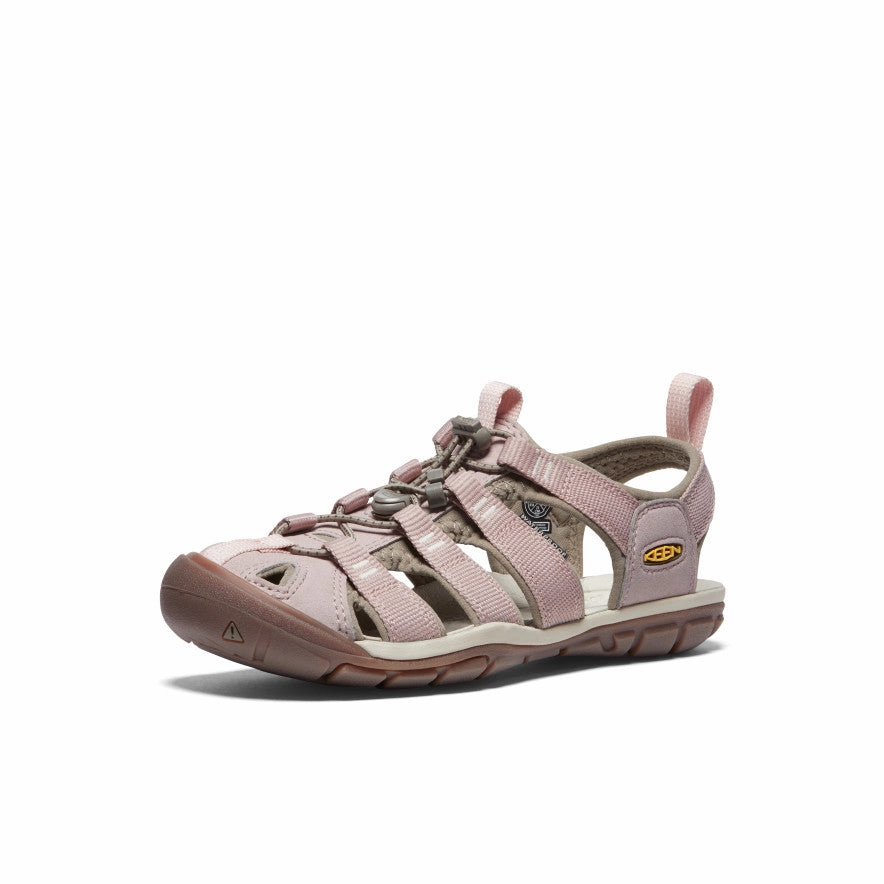 Women's Clearwater CNX Sandal  |  Timberwolf/Fawn Lightweight Outsole dry surface