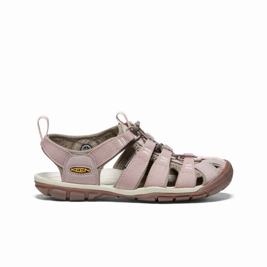 Comfortable Footbed festival look Women's Clearwater CNX Sandal  |  Timberwolf/Fawn