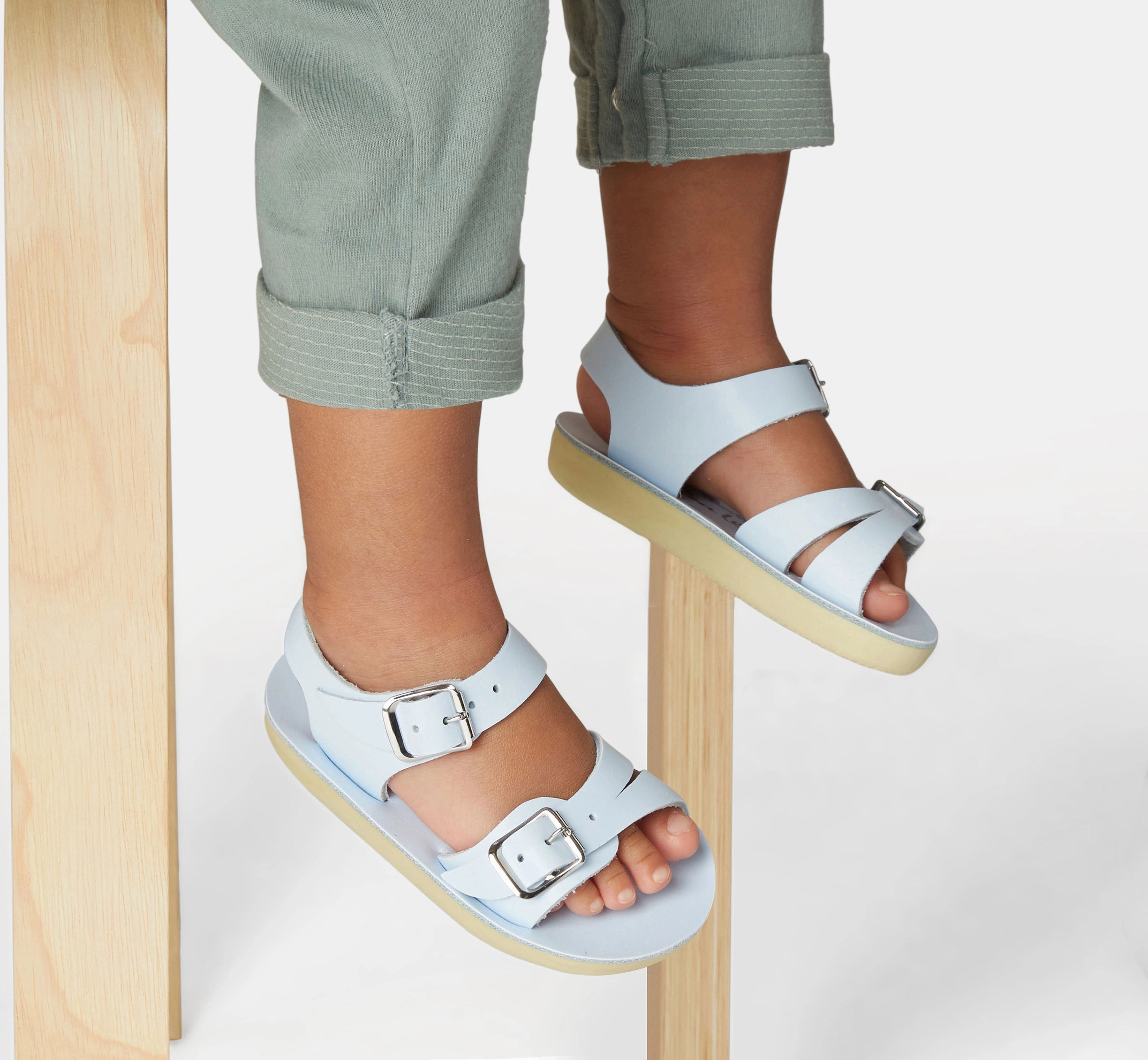 Seawee Light Blue Kids Sandal Ultra Grip Tread Design