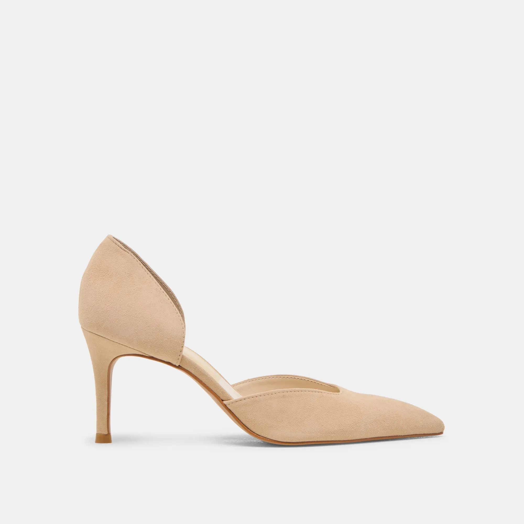 Thermal Regulating Liner ELOY HEELS TAN SUEDE