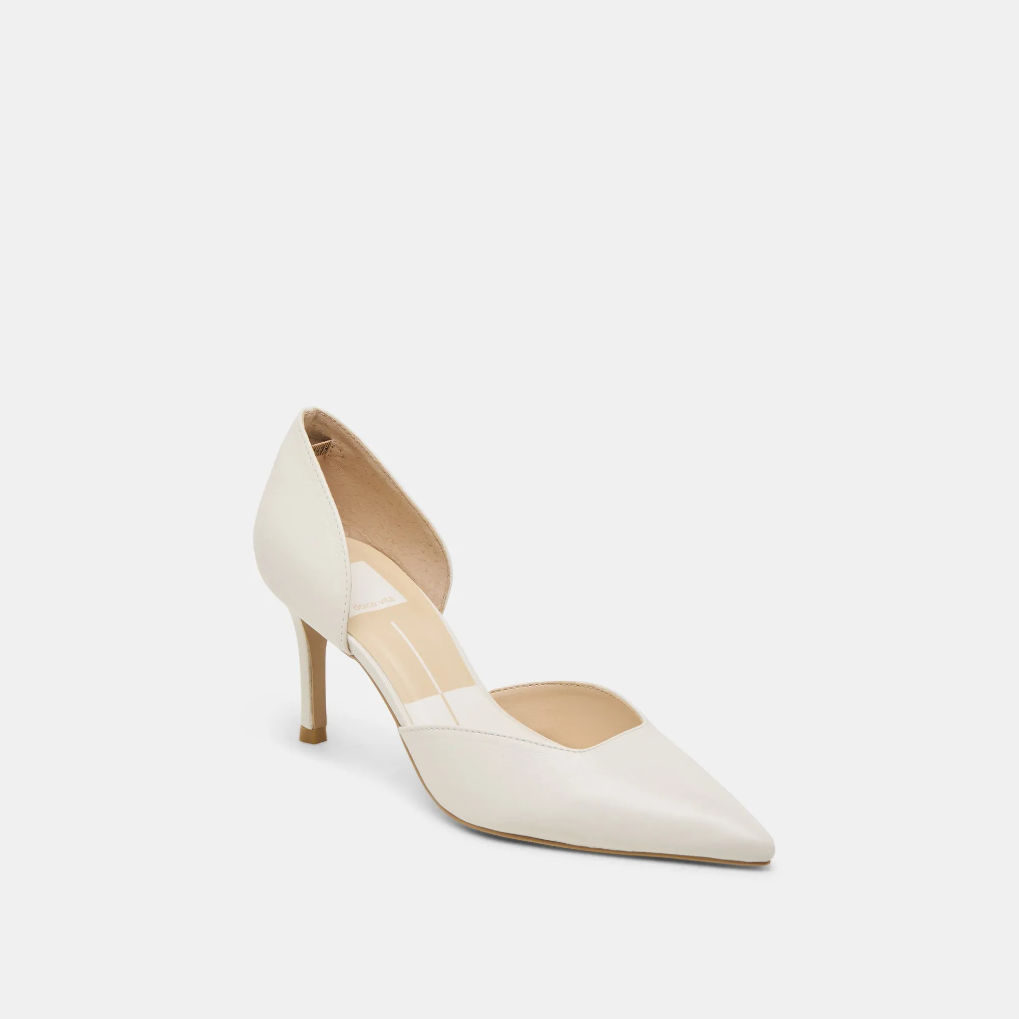 Natural Step ELOY HEELS WHITE LEATHER