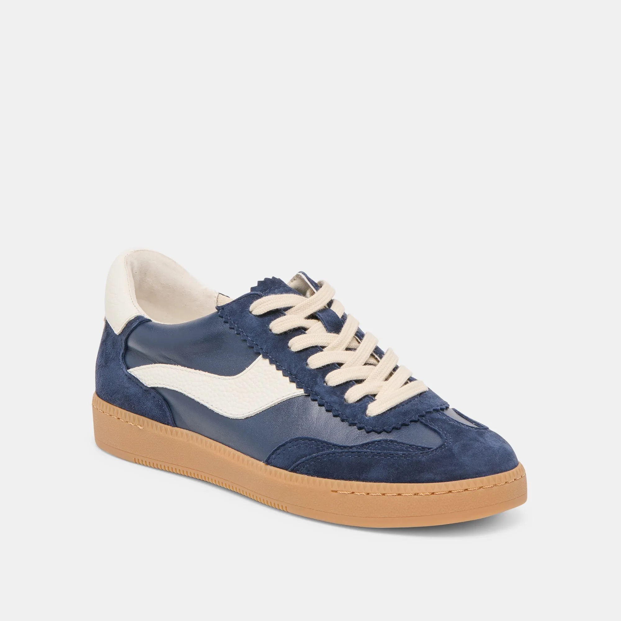 Shaft Height Options Energy Sole NOTICE SNEAKERS NAVY SUEDE