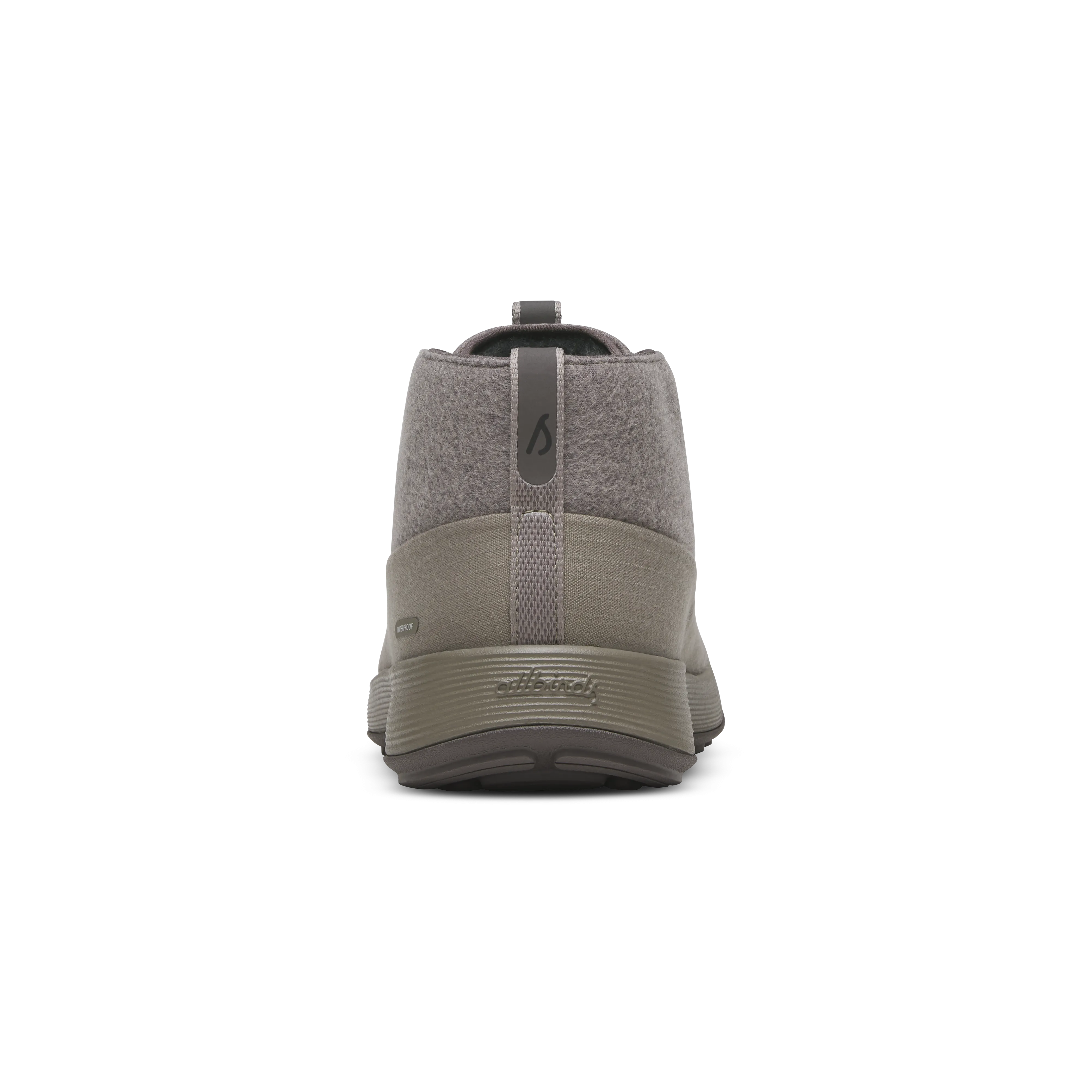 Retro design Men's Wool Runner NZ Mid Waterproof - Weathered Brown (Weathered Brown Sole)