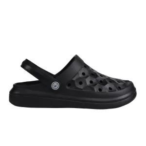 Joybees Varsity Clog (Unisex) - Black Relaxation Ready