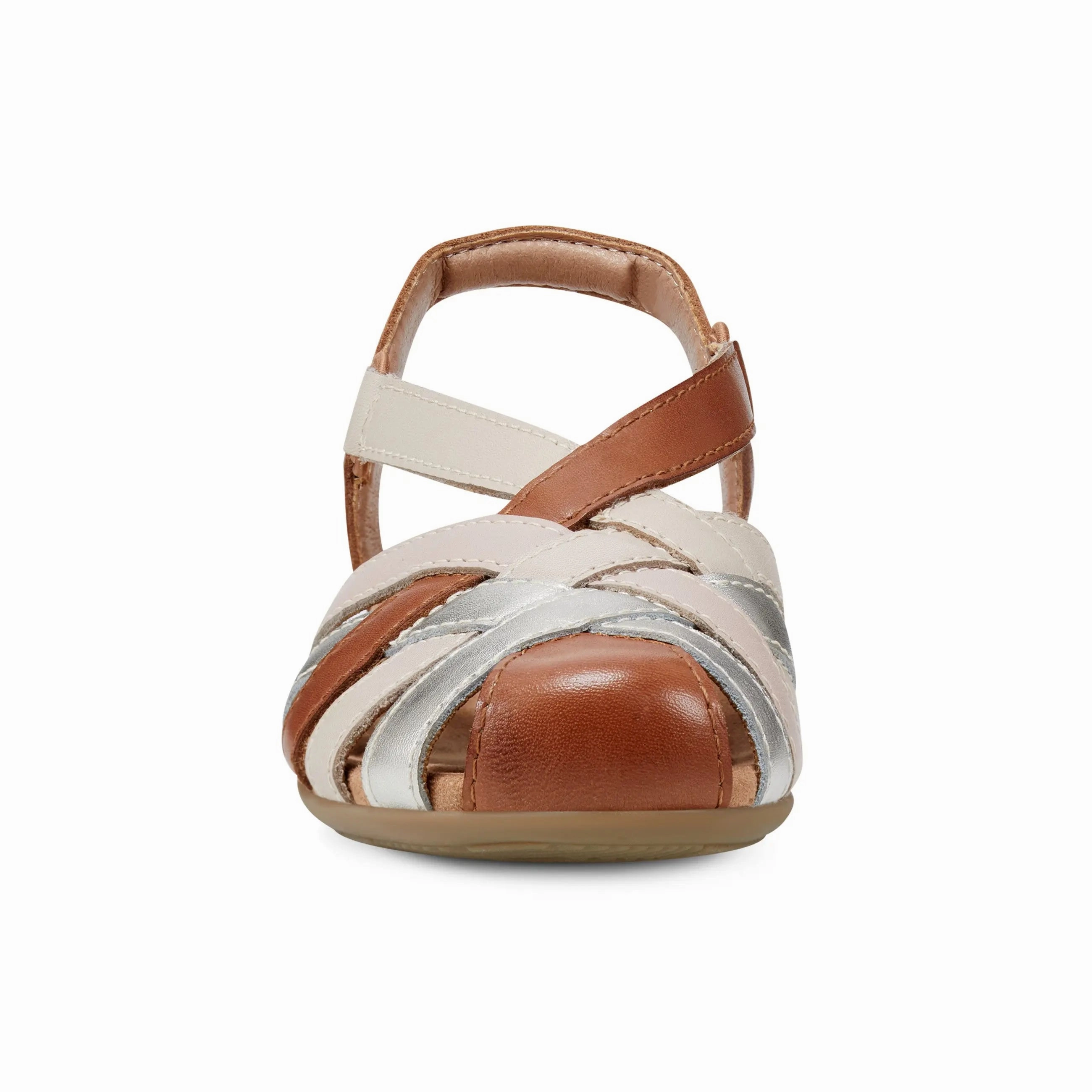 Berri Woven Casual Round Toe Slip-on Sandals Chic Comfort Arch Fit