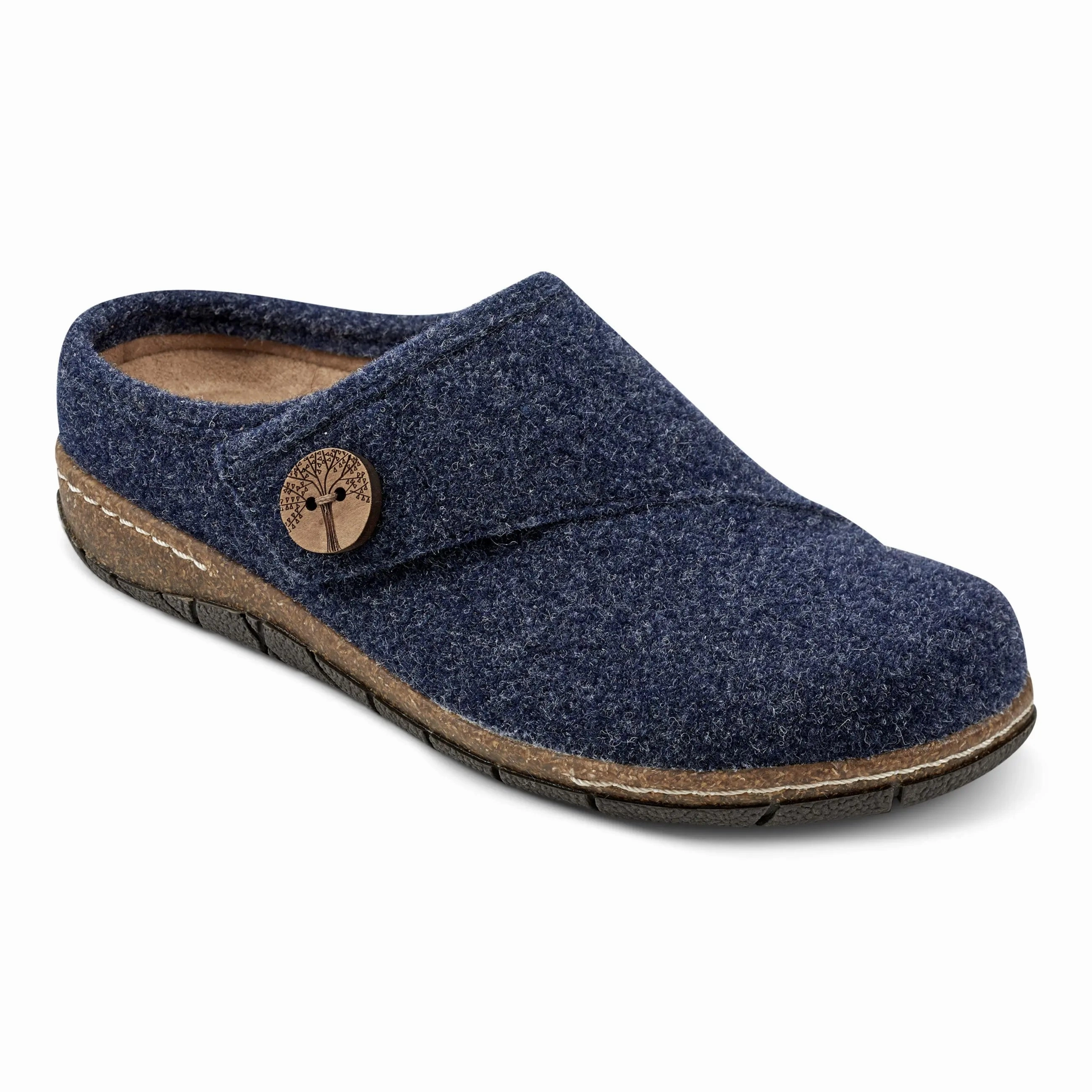 walking shoes Everyday Flats Ezra Round Toe Casual Slip-on Flat Clogs