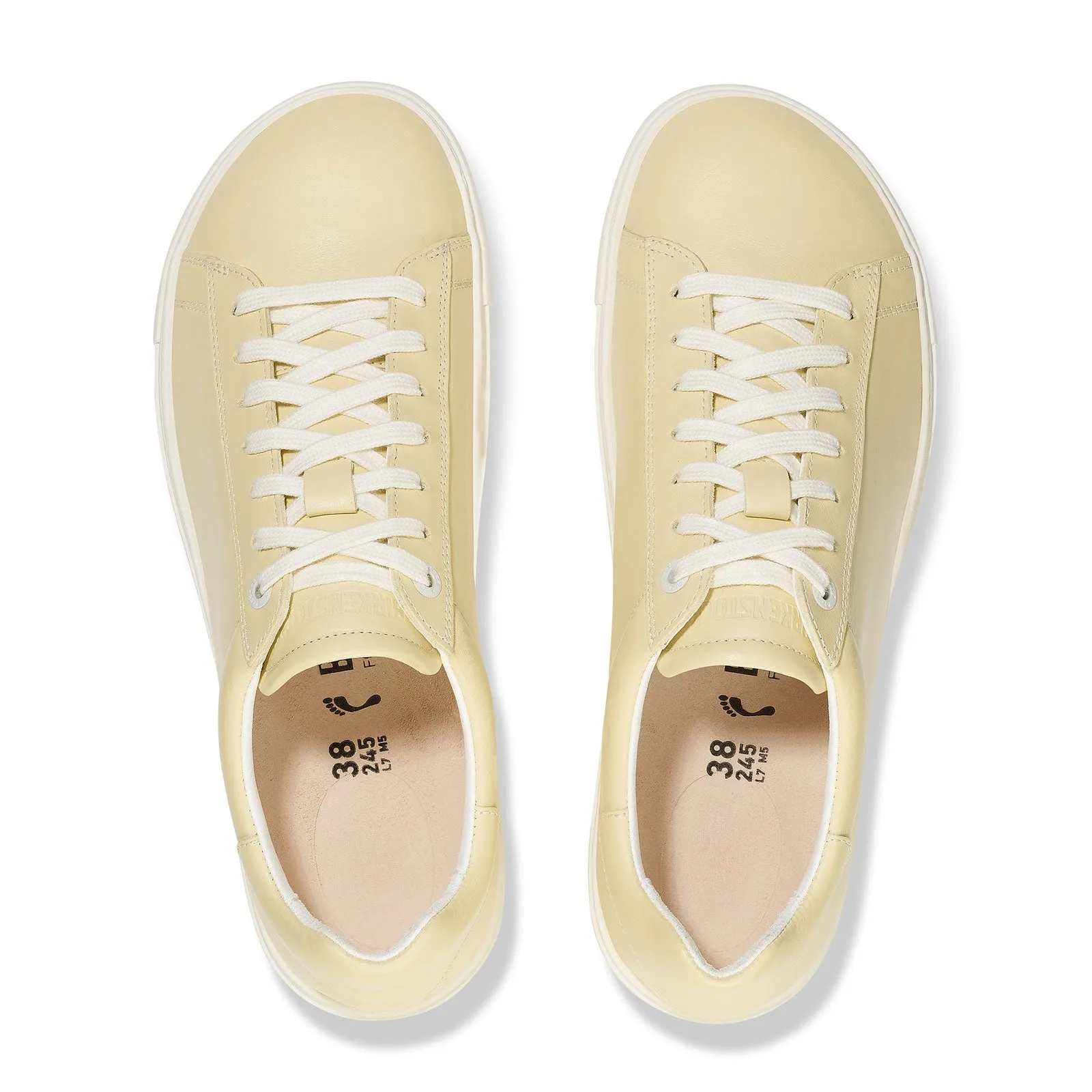 Birkenstock Bend Narrow Sneaker (Women) - Butter Leather Easy Pace Slim Shape