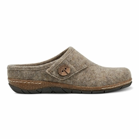 Ezra Round Toe Casual Slip-on Flat Clogs Comfort Soles