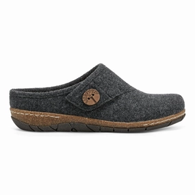 Ezra Round Toe Casual Slip-on Flat Clogs Joy Path