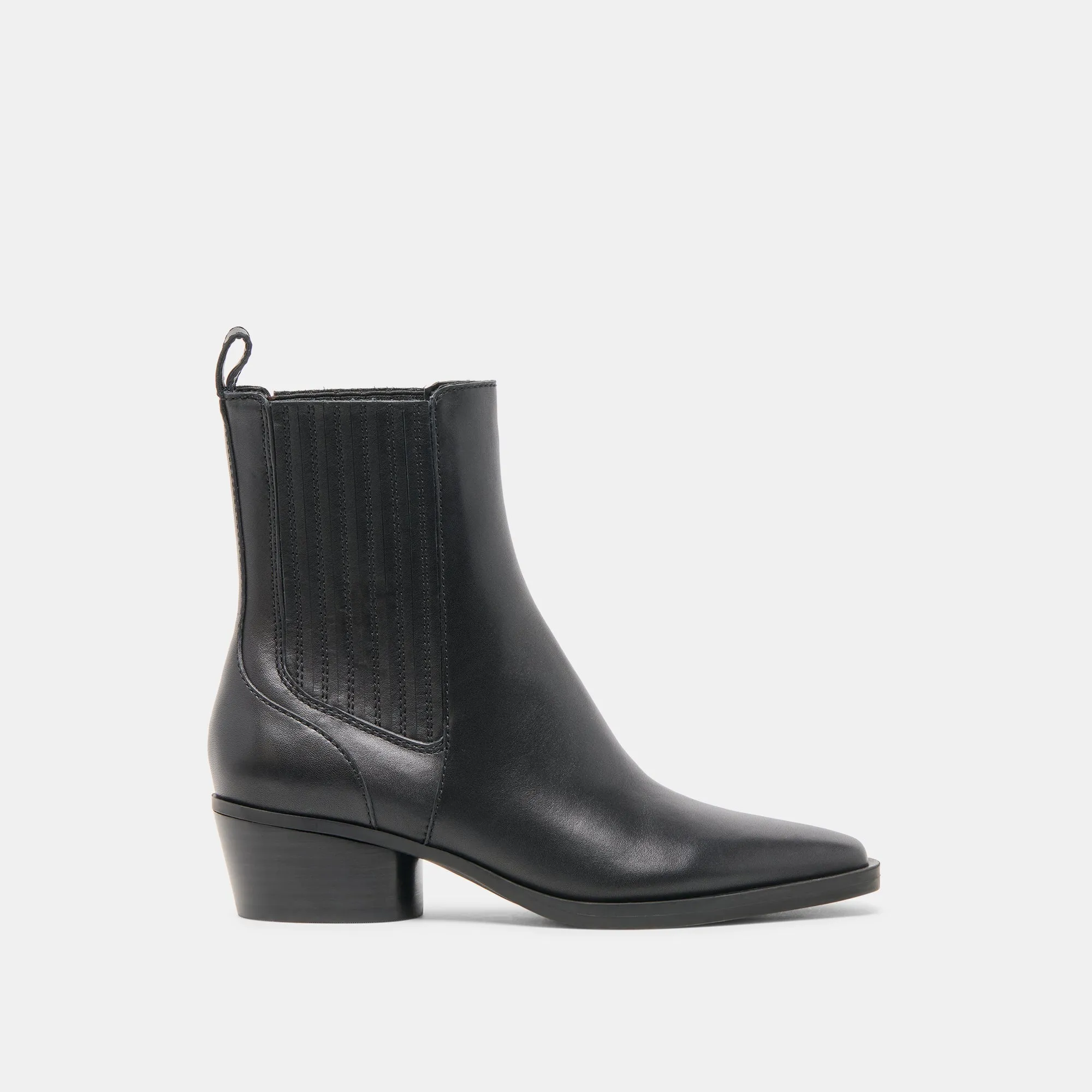 FAINT H2O BOOTIES BLACK LEATHER Fast Movement Classic Control