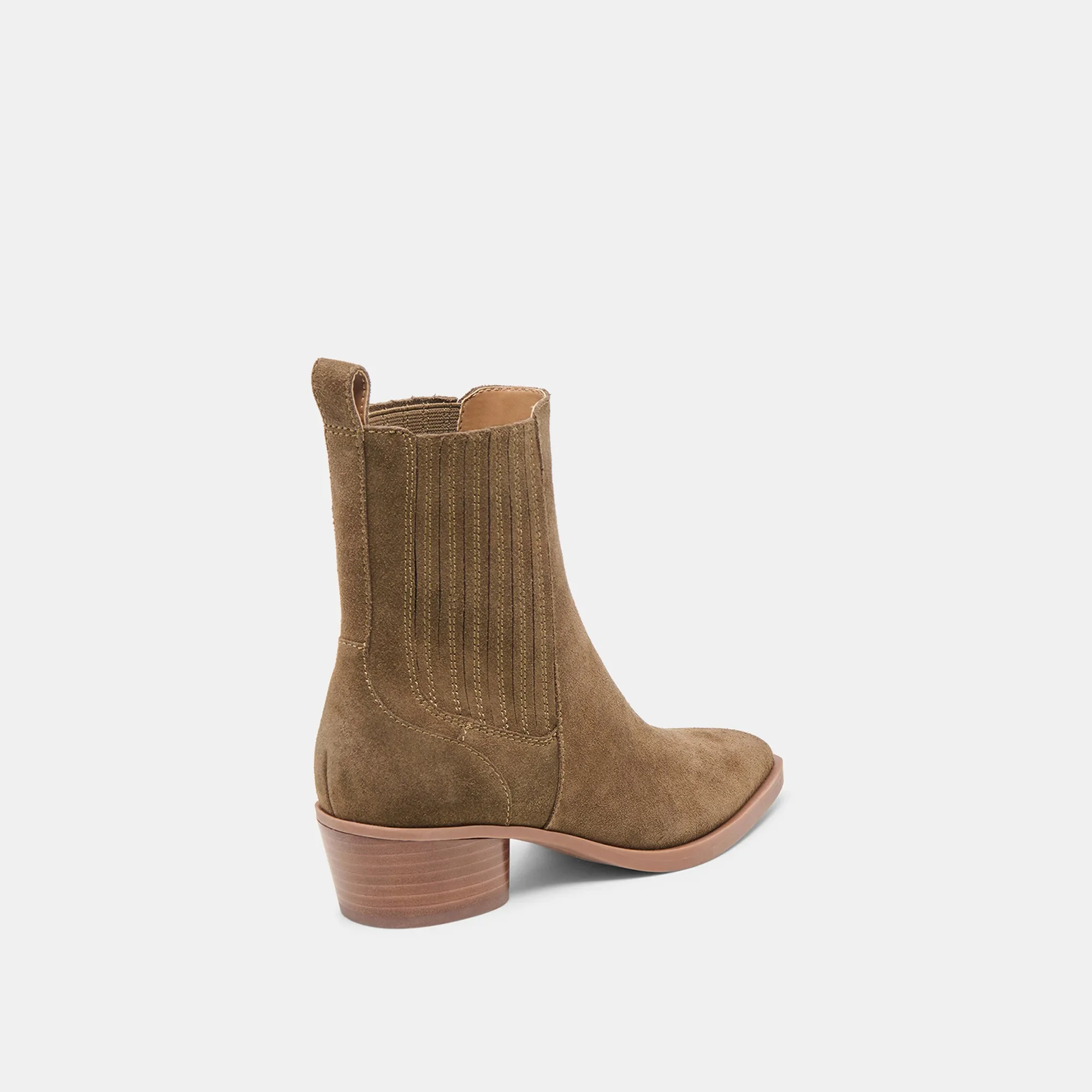 Fresh Lining FAINT H2O BOOTIES OLIVE SUEDE