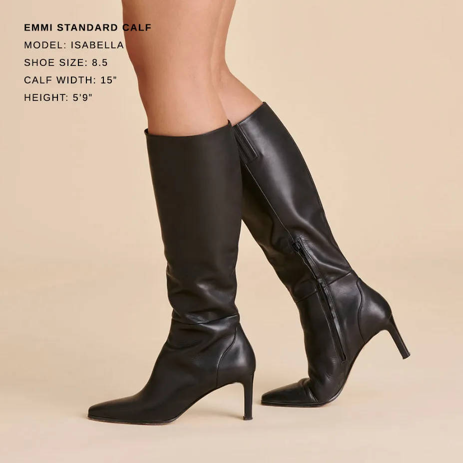 City Shift EMMI BOOTS BLACK LEATHER